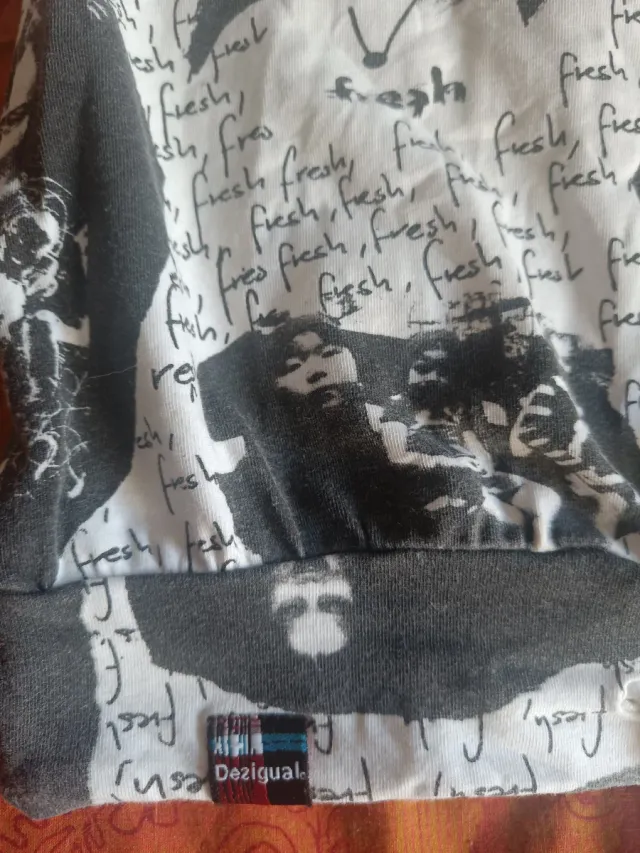 Camiseta Desigual Talla S Estampada