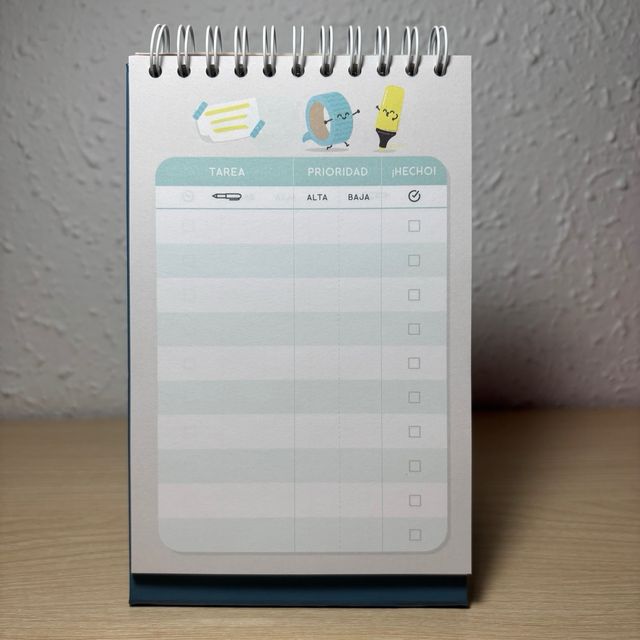 Cuaderno de Tareas Mr. Wonderful