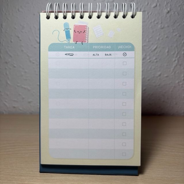 Cuaderno de Tareas Mr. Wonderful