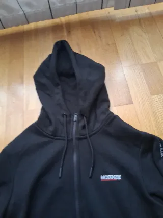 Sudadera McKenzie Negra con Cremallera