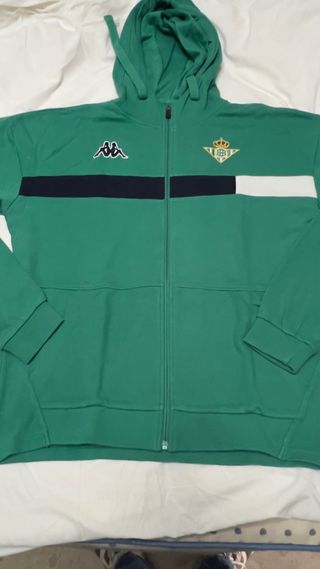Sudadera Kappa Real Betis cremallera verde