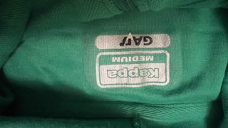 Sudadera Kappa Real Betis cremallera verde