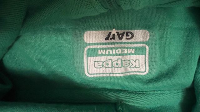 Sudadera Kappa Real Betis cremallera verde