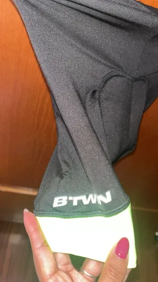 Culotte ciclismo niño BTWIN T6/8