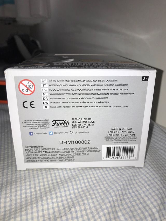 Funko Pop Leatherface Chase 623 pretty woman mask