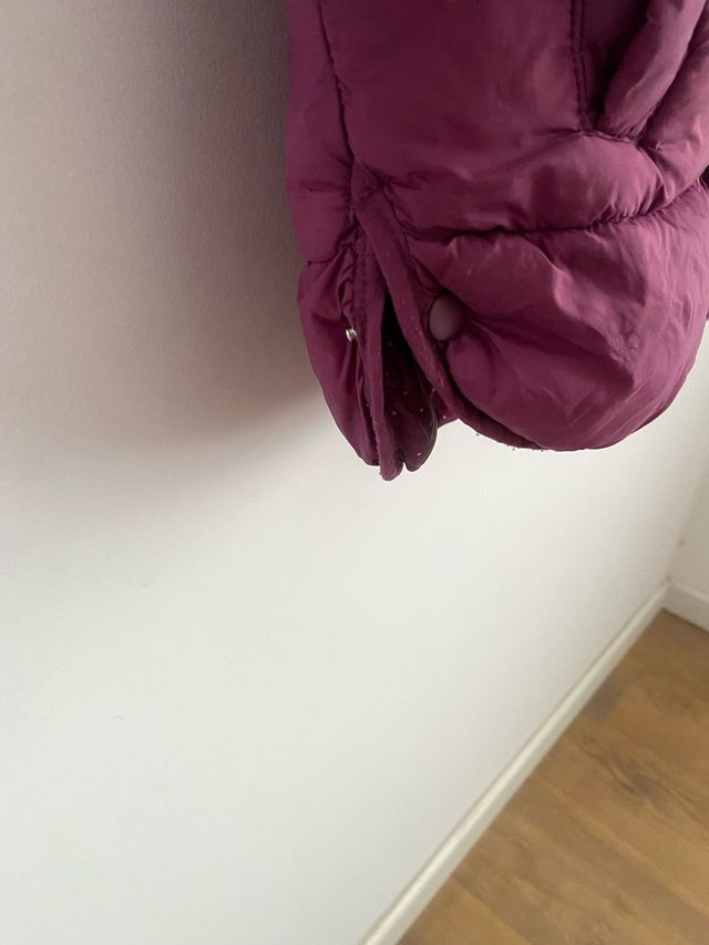 Plumífero morado 134 cm (8-9 años)