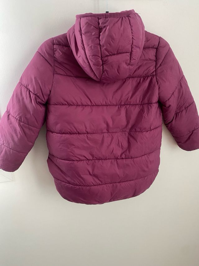 Plumífero morado 134 cm (8-9 años)