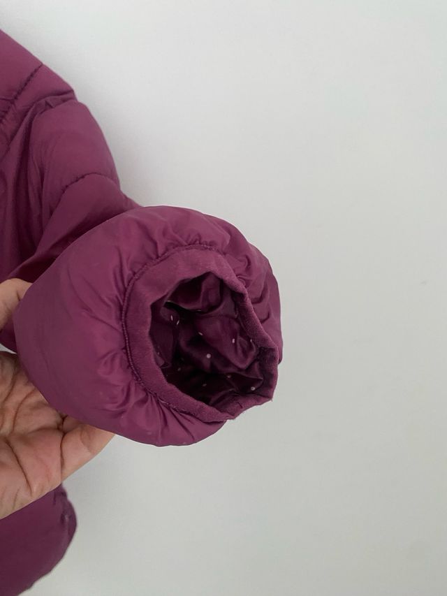 Plumífero morado 134 cm (8-9 años)