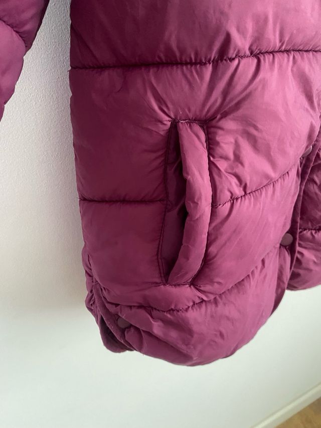 Plumífero morado 134 cm (8-9 años)