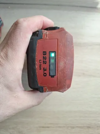 2 Baterías Hilti B22 5.2Ah y B22 3.0Ah