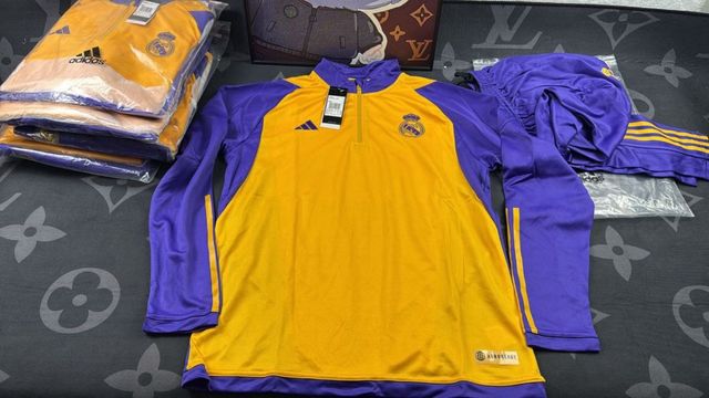 Chandal Adidas Morado y Amarillo