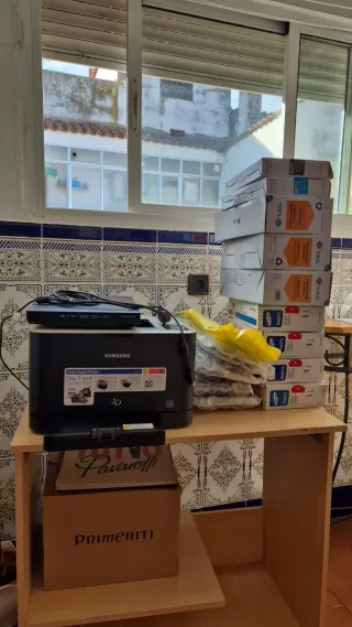 Impresora Láser Color Samsung y escáner