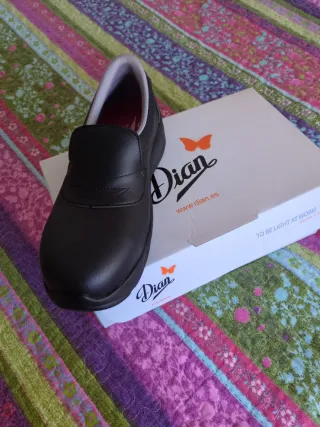 Zapatos de trabajo Dian negros
