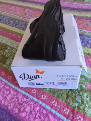 Zapatos de trabajo Dian negros