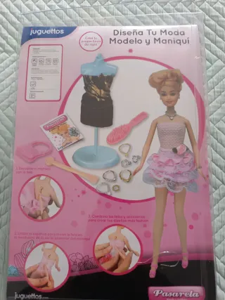 Muñeca Juguettos Diseña Tu Moda