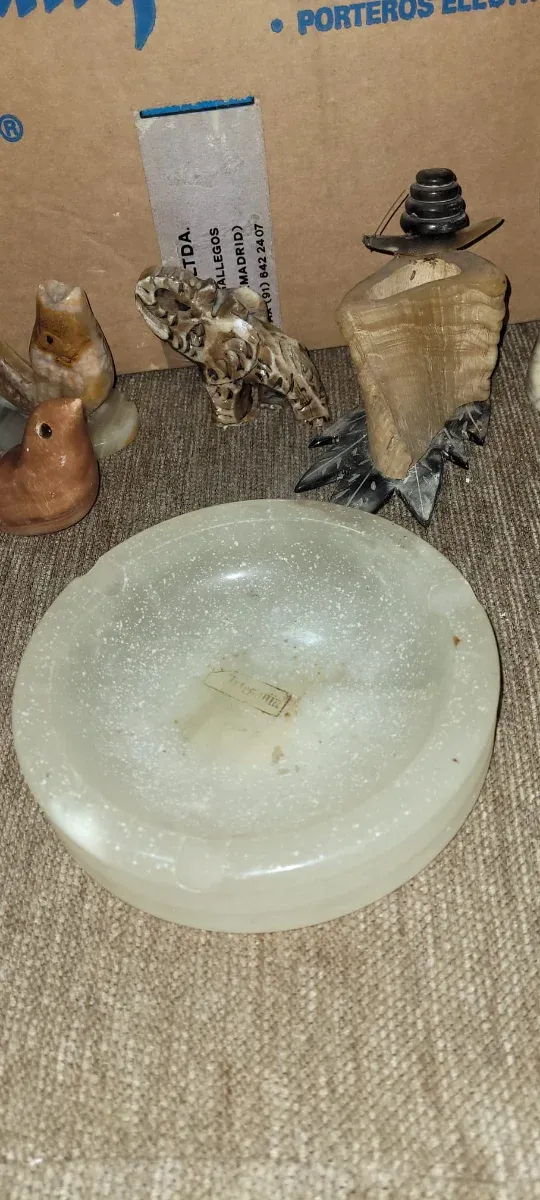 Lote figuras animales y pájaros