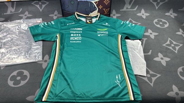 Camiseta Aston Martin Verde