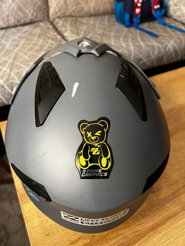 Casco de moto talla M