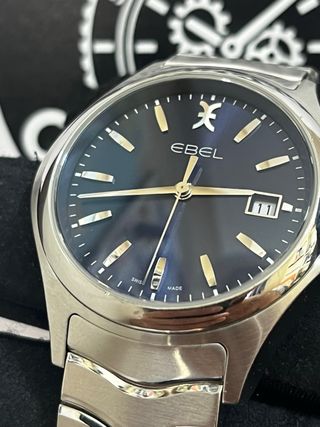 Reloj Ebel Wave Gent Acero Inoxidable Azul
