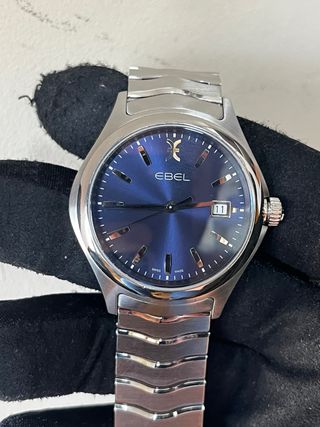Reloj Ebel Wave Gent Acero Inoxidable Azul