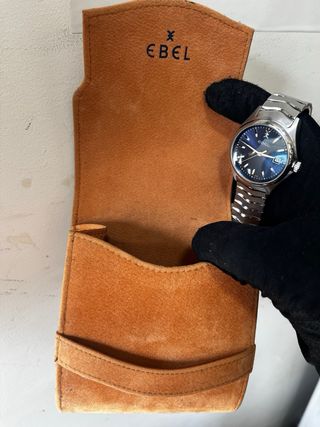 Reloj Ebel Wave Gent Acero Inoxidable Azul