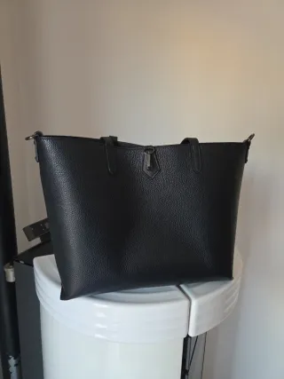 Borsa nera in similpelle