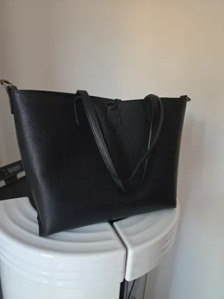 Borsa nera in similpelle