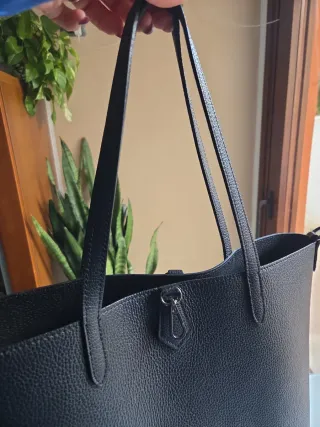 Borsa nera in similpelle