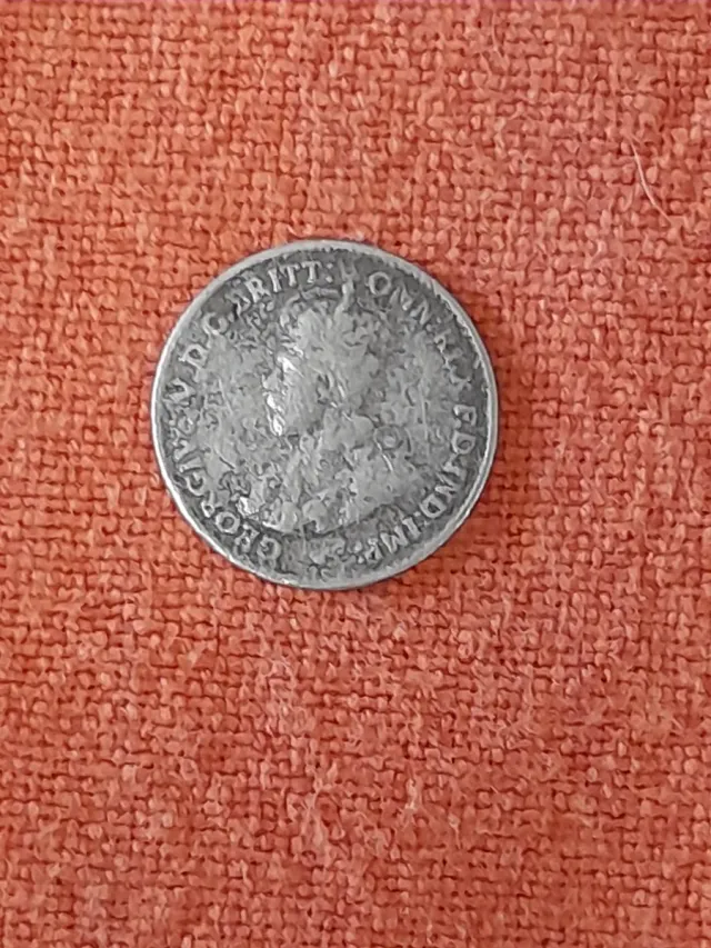 3 Peniques Australia Plata 1925