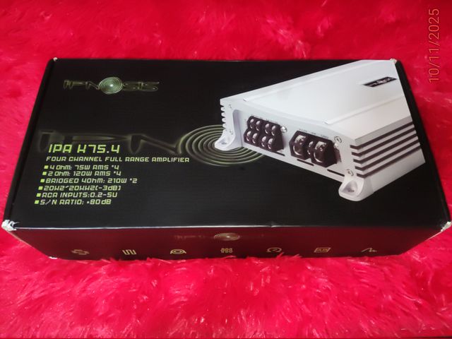Amplificatore IPNOSIS IPA K75.4 4 Canali