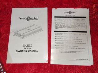 Amplificatore IPNOSIS IPA K75.4 4 Canali