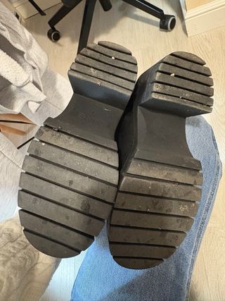 Botines negros Mango