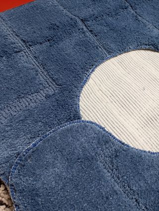 Alfombras de baño Home Code azul