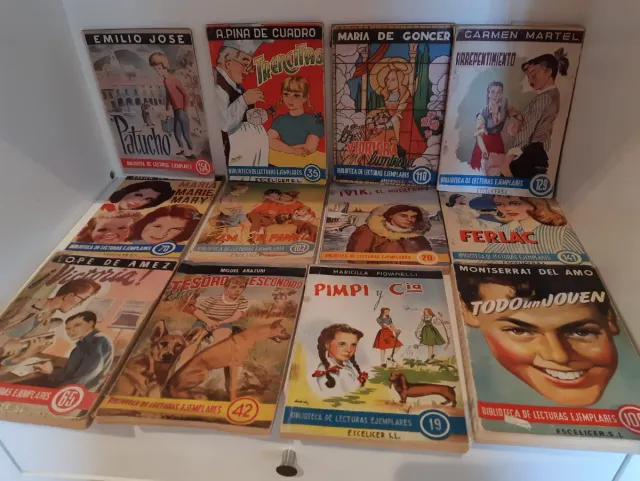 Colección libros antiguos infantiles