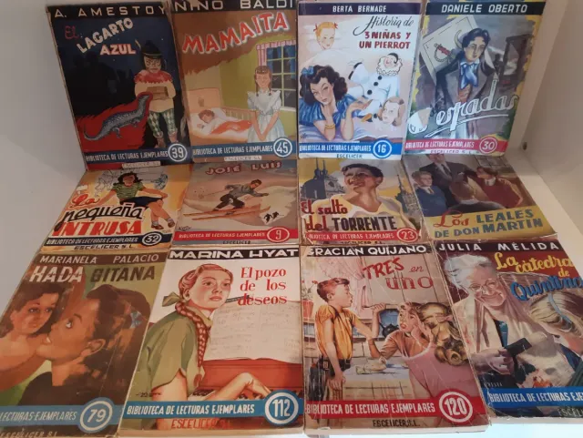 Colección libros antiguos infantiles
