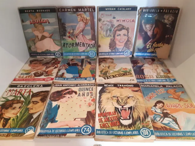 Colección libros antiguos infantiles