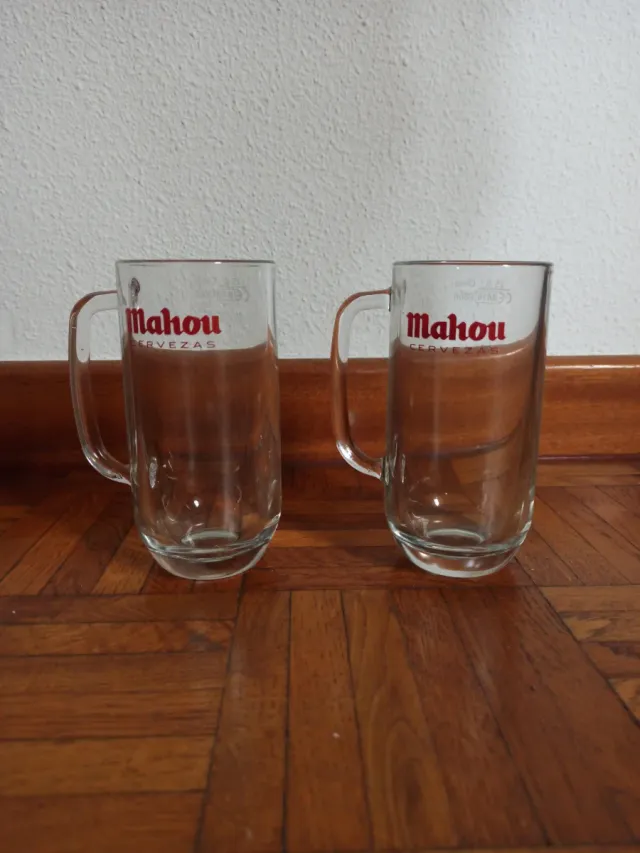 Jarras de Cerveza Mahou (16 unidades)