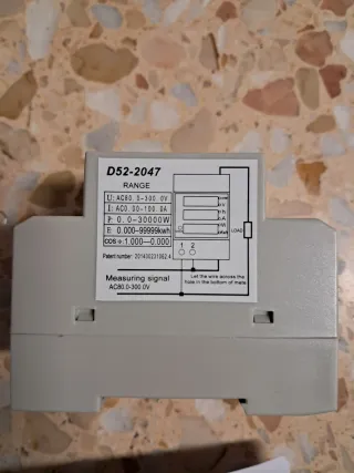 Voltimetro Amperimetro Digital D5-2047