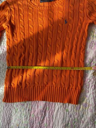 Jersey Polo Ralph Lauren Naranja Talla XS