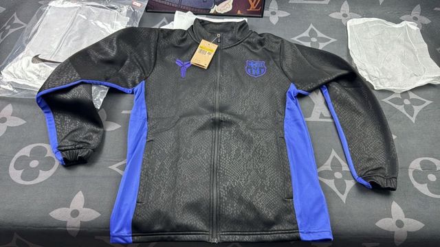 Chándal Puma Negro y Azul