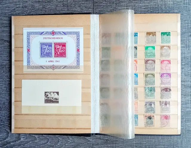 Francobolli del Terzo Reich + Album