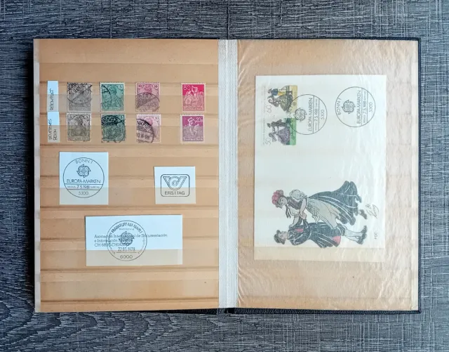 Francobolli del Terzo Reich + Album