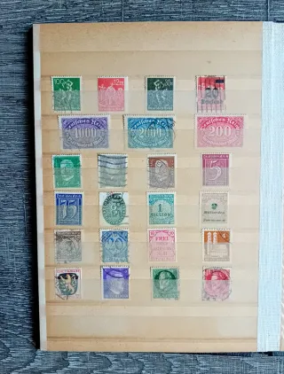 ÁLBUM SELLOS TERCER REICH