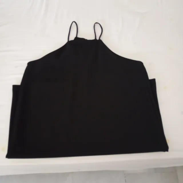 Vestido Negro Mango Talla L