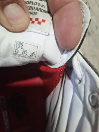 Botas Vans Sk8-Hi Negras Talla 43