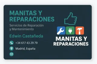 Reparaciónes de toda clase en el hogar.