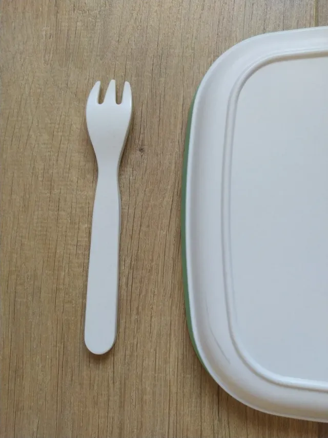 Plato y tenedor infantil oso estrellas