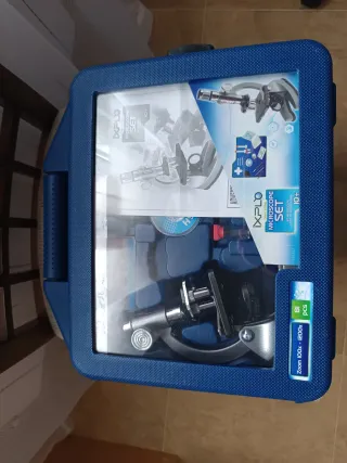 Microscopio Infantil IXPLO Set 100x-1200x