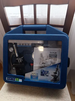 Microscopio Infantil IXPLO Set 100x-1200x
