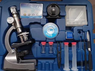 Microscopio Infantil IXPLO Set 100x-1200x